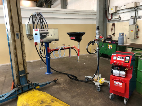 SEDA Modul 1 Start, odsávání klimatizace – Valašské Meziříčí